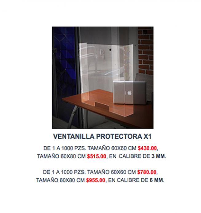 Ventanilla Protectora X1